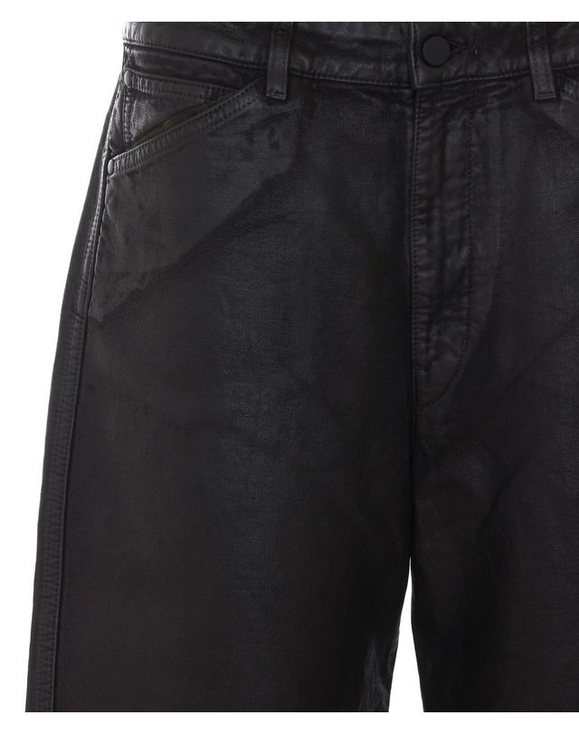 르메르 [해외직구] 26 F/W 르메르 파이브 포켓 트위스트 팬츠 인 코팅 데님 PA1226/LD1083BR532 B0012322745 착용컷