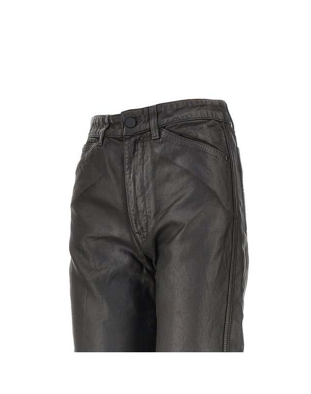 르메르 [해외직구] 26 F/W 르메르 코팅 데님 트위스트 팬츠 PA1226BR532 B0132361624 착용컷