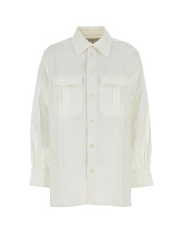 [해외직구] 마린 세르 UPCYCLED HOUSEHOLD 린넨 트윈 포켓 셔츠 USI022AUWOV0045 WH20 B0441321827