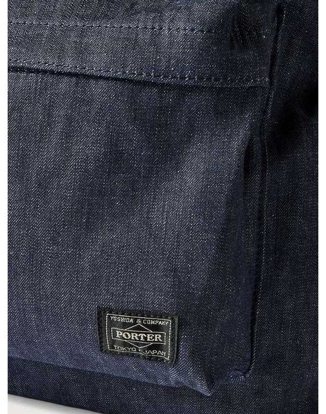 포터 [해외직구] 26 F/W 포터 DAYPACK 데님 백팩 381-05587 B0081660480 착용컷
