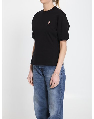 [해외직구] 26 S/S 몽클레어 스트레치 코튼 티셔츠 L10988C000989AW1999 B0021930277