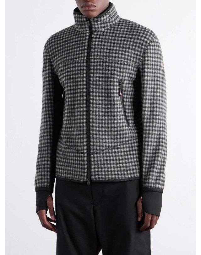 몽클레어 [해외직구] 몽클레어 체크 쉘 후리스 MIDLAYER L20978G0000689BHA B0082323244 착용컷