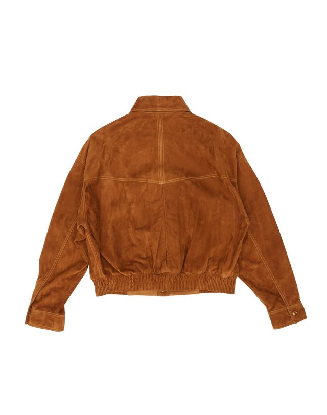 베르사체 [해외직구] 26 F/W 베르사체 GIACCA 블루종 인 스웨이드 MARRONE 10253901A18380/1NN90 B0742245037 착용컷