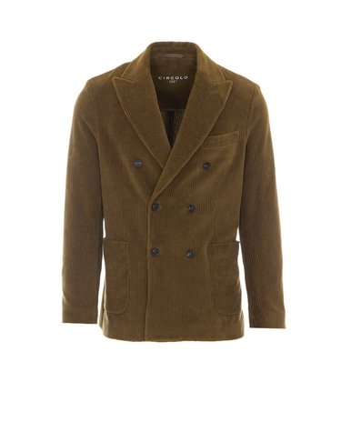 [해외직구] 26 F/W 치르콜로 1901 벨벳 더블 브레스티드 자켓 CN54022/1480 B0012278134