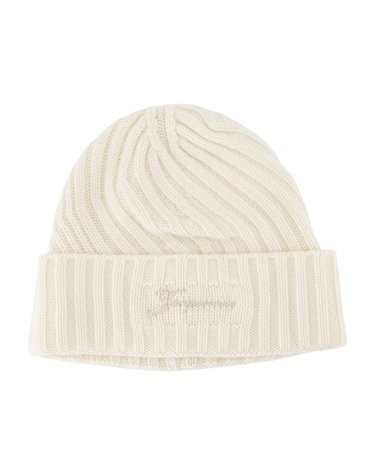 [해외직구] 25 F/W 자크뮈스 르 BONNET TOURNI JACQUEMUS 캐시미어 화이트 ACU00767AK00287-110 B0731784290