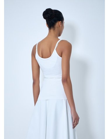 [해외직구] 26 S/S 자크뮈스 리브드 디테일 CAMISOLE 26ETSW00567AJ00189 100 B0111990097