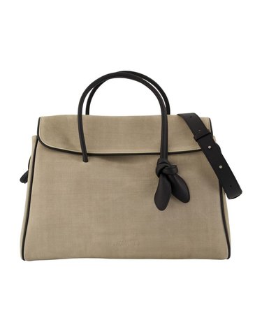 [해외직구] 26 F/W 자크뮈스 르 카바스 투리스모 JACQUEMUS 레더 아이보리 BAU00434AC46C01-1PV B0732305368