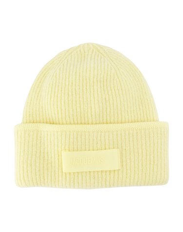 [해외직구] 26 F/W 자크뮈스 르 BONNET GROS 그레인 JACQUEMUS 울 옐로우 ACU00666AK00227-205 B0732305372