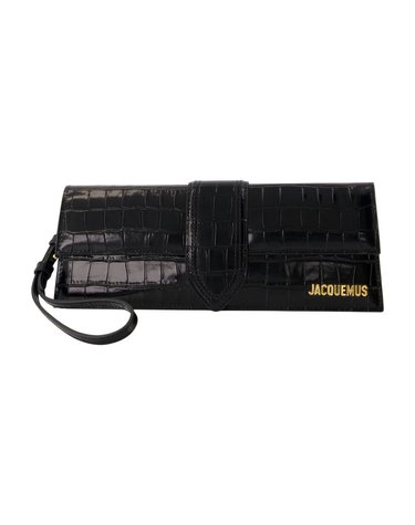 [해외직구] 26 F/W 자크뮈스 라 파우치 BAMBINO JACQUEMUS 레더 블랙 BAW00477AC07A05-990 B0732305369