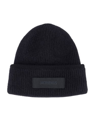 [해외직구] 25 F/W 자크뮈스 르 BONNET GROS 그레인 JACQUEMUS 울 블랙 ACU00666AK00227-990 B0731721458
