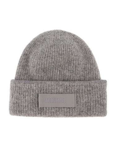 [해외직구] 25 F/W 자크뮈스 르 BONNET GROS 그레인 JACQUEMUS 울 그레이 ACU00666AK00227-970 B0731721462