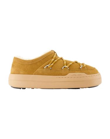 [해외직구] 26 S/S 문부츠 PARK 뮬 문 부츠 레더 브라운 80D2470210-M008 B0731866752