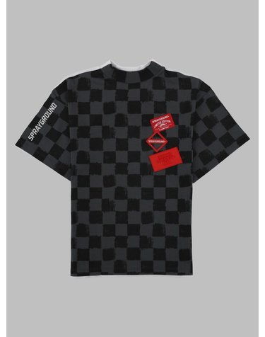 [해외직구] 26 F/W 스프레이그라운드 턴 어라운드 오버추어 TSHIRTWHITE (KIDS 상품) SPY1539WHTK_MULTI B0042285651