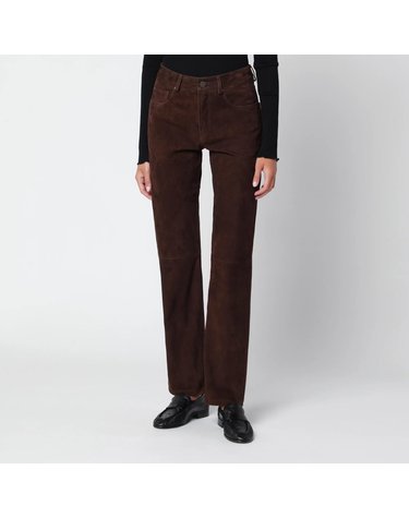 [해외직구] 26 F/W 아르마 진 트라우저 인 스웨이드 브라운 006L266036.02SUE-MB B0052306451
