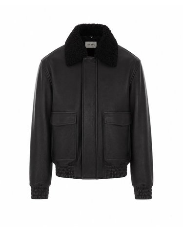 [해외직구] 26 F/W 아르마 BARI 레더 자켓 024G266024.05/BLACK B0012312730