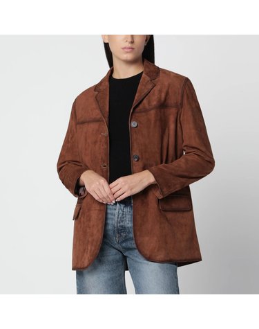 [해외직구] 26 F/W 아르마 브라운 CADO 자켓 인 스웨이드 006L266035.02SUE-SA B0052335277