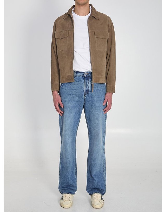 아르마 [해외직구] 26 S/S 아르마 KALE 자켓 인 스웨이드 002G261015SOIL B0021937689 착용컷