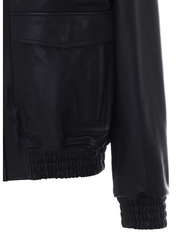 아르마 [해외직구] 26 F/W 아르마 BARI 레더 자켓 024G266024.05/BLACK B0012312730 착용컷