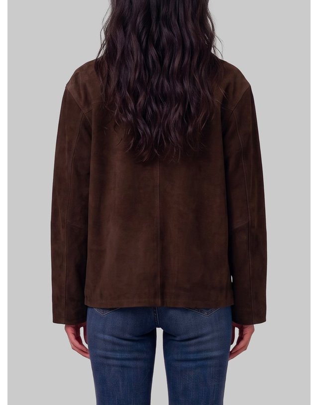 아르마 [해외직구] 26 F/W 아르마 ROSIA GRITTY 스웨이드 자켓 008L26604702 B0022326928 착용컷