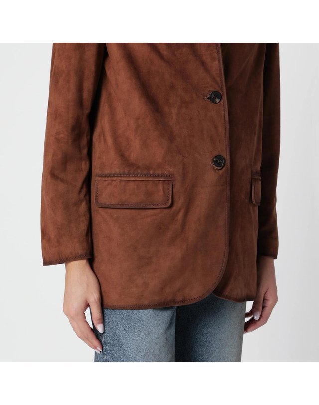 아르마 [해외직구] 26 F/W 아르마 브라운 CADO 자켓 인 스웨이드 006L266035.02SUE-SA B0052335277 착용컷