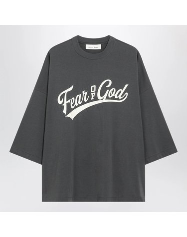 [해외직구] 26 S/S 피어 오브 갓 IRON 그레이 코튼 MERCH 티셔츠 RW00266CO-0032 B0052306625
