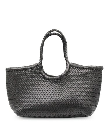 [해외직구] 드래곤 디퓨전 블랙 레더 NANTUCKET 빅 토트백 백 8822BLACK B0562288038