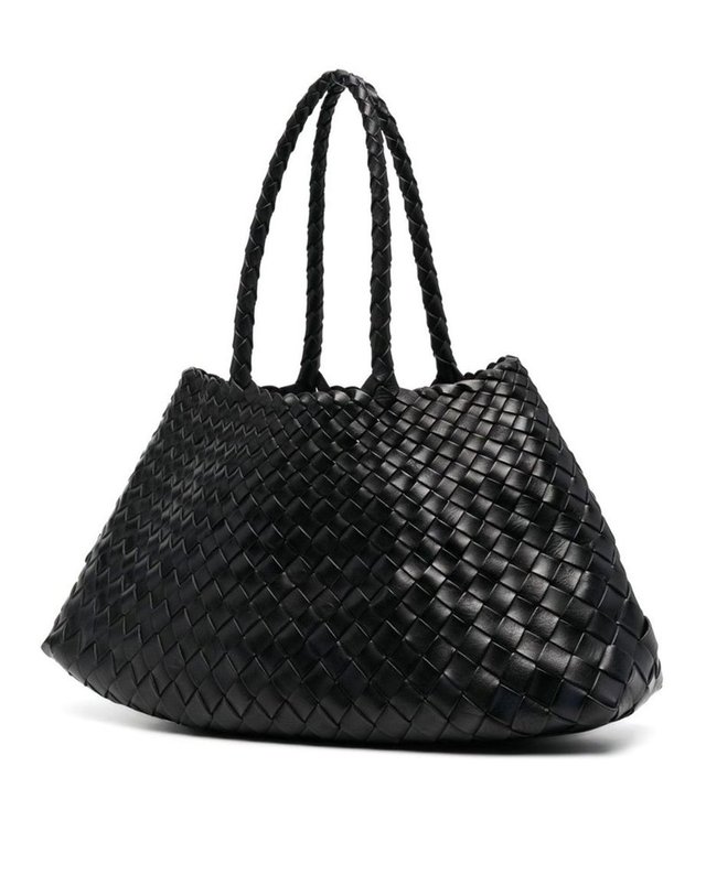 드래곤 디퓨전 [해외직구] 드래곤 디퓨전 SANTA CROCE 빅 블랙 토트백 백 8892BLACK B0302190719 착용컷