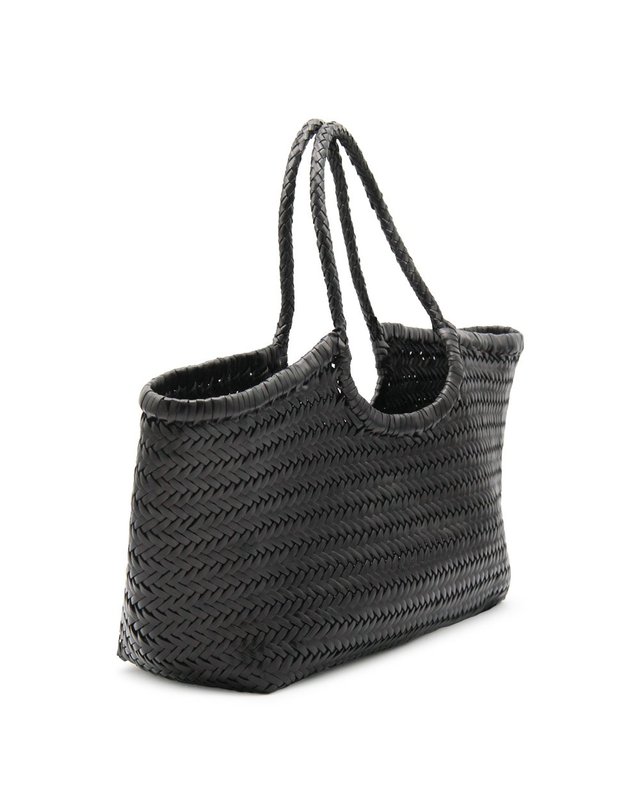 드래곤 디퓨전 [해외직구] 드래곤 디퓨전 블랙 레더 NANTUCKET 빅 토트백 8822BLACK B0482275055 착용컷