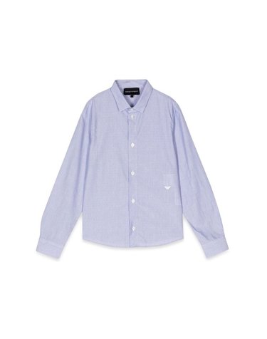 [해외직구] 23 S/S 엠포리오 아르마니 롱 슬리브 셔츠 (KIDS 상품) 3R4CJ1K_4N7HZF910 B0040209325