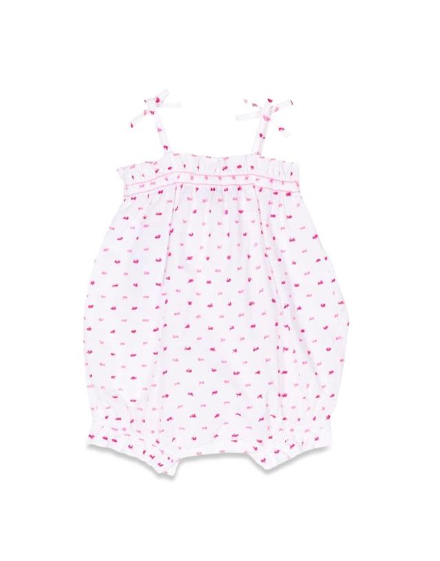 엠포리오 아르마니 [해외직구] 23 S/S 엠포리오 아르마니 ROMPER WITH 프린트 패턴 (KIDS 상품) 3RDD09B_NN0HZF317 B0041541119 착용컷