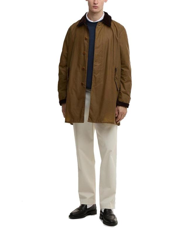 바라쿠타 [해외직구] 25 F/W 바라쿠타 BARACUTA X BARBOUR 코트 BRCPS1157_UT2743710 B0041854306 착용컷