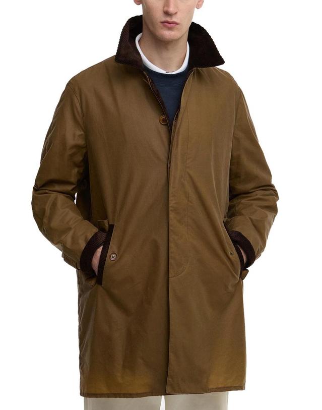 바라쿠타 [해외직구] 25 F/W 바라쿠타 BARACUTA X BARBOUR 코트 BRCPS1157_UT2743710 B0041854306 착용컷
