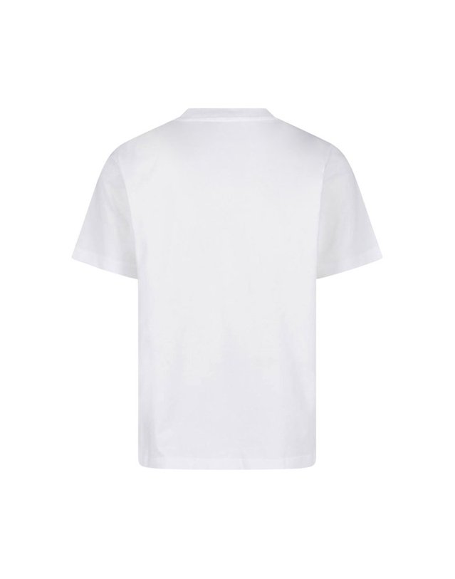 카사블랑카 [해외직구] 카사블랑카 테니스 클럽 프린트 티셔츠 MPF26JTS00103WHITEJERSEY B0192308596 착용컷