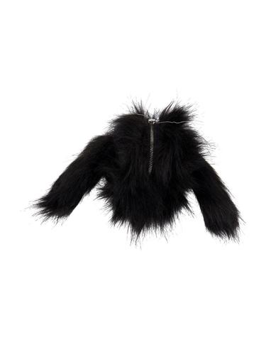 [해외직구] 25 F/W 시몬 로샤 HARE 지갑 시모네 ROCHA 페이크 퍼 블랙 COINPURSE1 0815 B0731755342