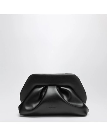 [해외직구] 26 F/W 더 모아레 블랙 SHIRRED SCULPTURAL 폴리우레탄 핸드백 NS2WTMBM0OOVF-0303A B0052306654