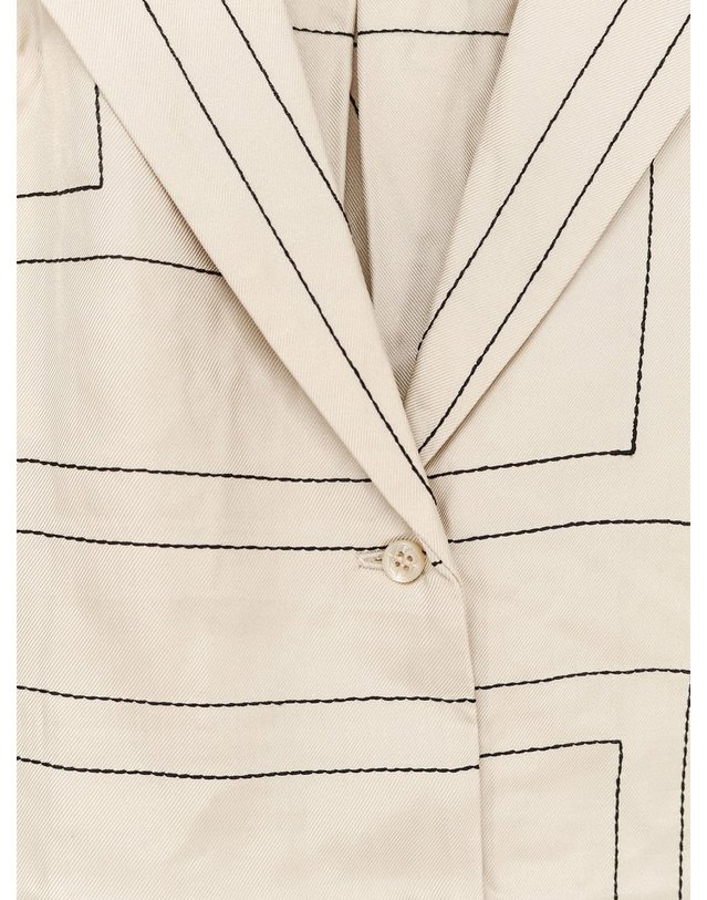 토템 [해외직구] 토템 PAJAMAS 오가닉 실크 셔츠 263WRT0881FB0704008 B0652031146 착용컷