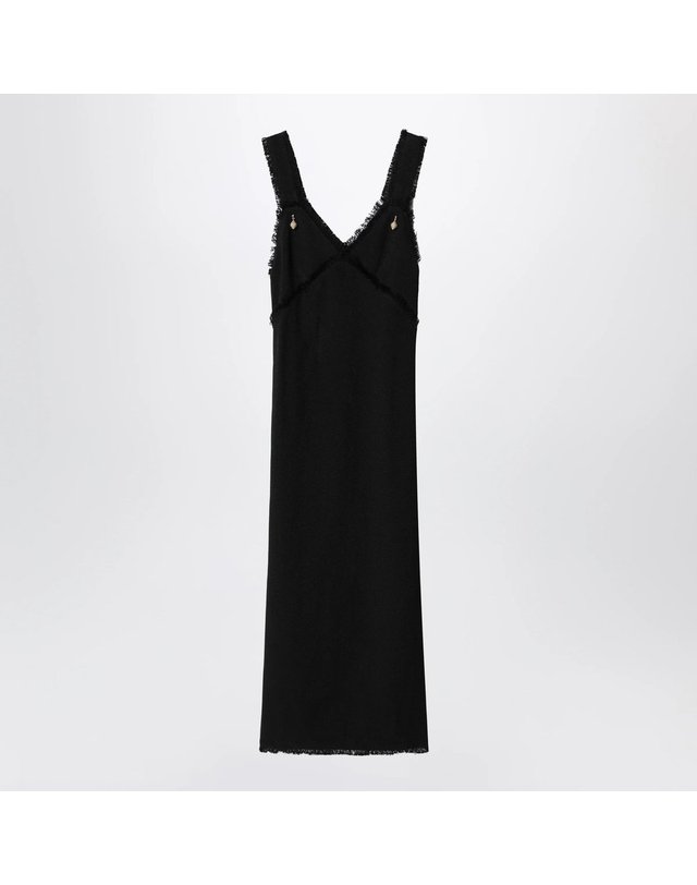 토템 [해외직구] 26 S/S 토템 블랙 슬립 드레스 인 텍스처 세이블 262-WRD0291FB0610-001 B0052046712 착용컷