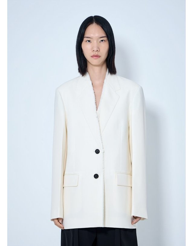 토템 [해외직구] 26 F/W 토템 RAW LAPEL 블레이저 253-WRZ0054-FB0435-116 B0112189689 착용컷