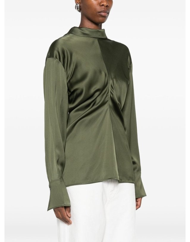 토템 [해외직구] 토템 SLOUCHY 블라우스 254WRT0618FB0020136 B0712321057 착용컷