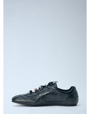 [해외직구] 26 F/W 세실리에 반센 BLAISE 레더 스니커즈 2.26FTW30006 CBBLAISE SNEAKERS B0112310629