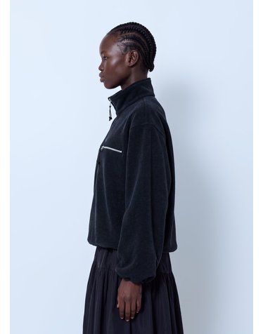 [해외직구] 26 F/W 세실리에 반센 CBFREDERIK 하프지퍼 자켓 3.26RTW14004 CBFREDERIK HALF-ZIP JACKET WOOL FELT B0112332542