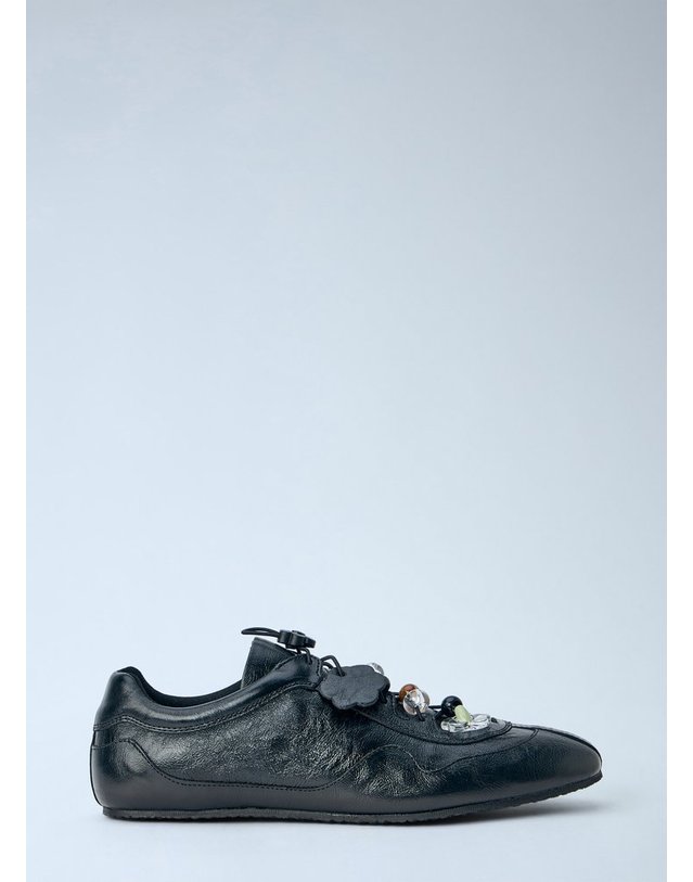 세실리에 반센 [해외직구] 26 F/W 세실리에 반센 BLAISE 레더 스니커즈 2.26FTW30006 CBBLAISE SNEAKERS B0112310629 착용컷