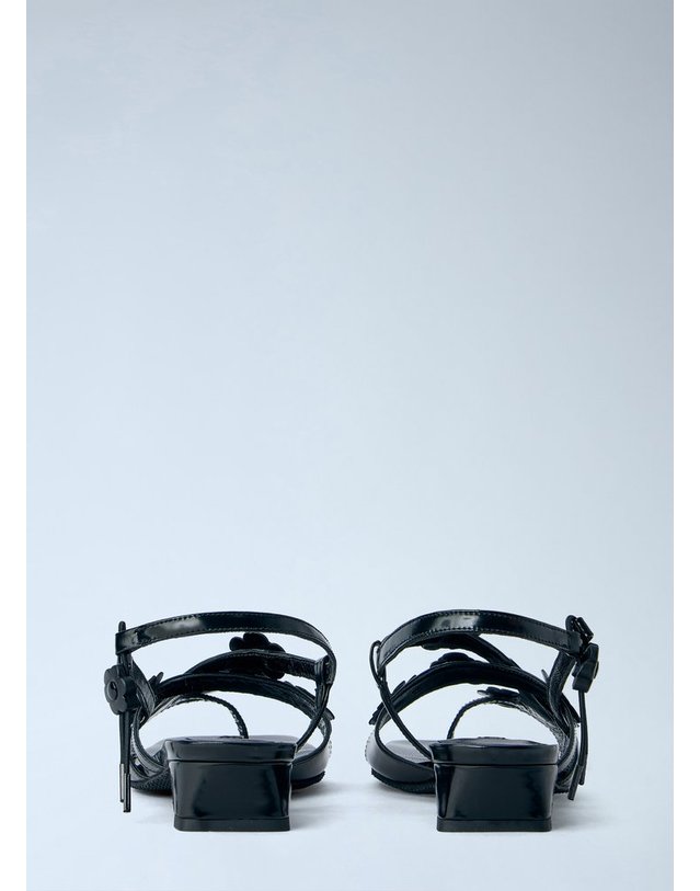 세실리에 반센 [해외직구] 26 F/W 세실리에 반센 CBARNA 샌들 3.26FTW30007 CBARNA SANDALS BOX LEATHER B0112329333 착용컷