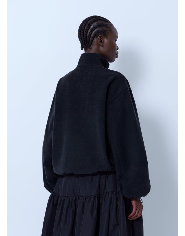 세실리에 반센 [해외직구] 26 F/W 세실리에 반센 CBFREDERIK 하프지퍼 자켓 3.26RTW14004 CBFREDERIK HALF-ZIP JACKET WOOL FELT B0112332542 착용컷