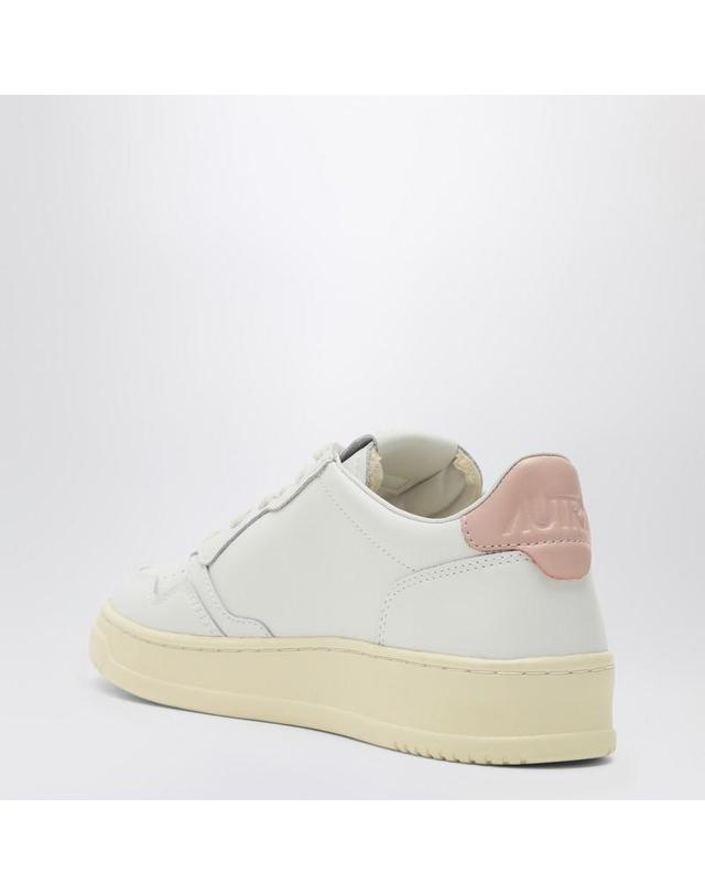 오트리 [해외직구] 26 S/S 오트리 WHITEPINK 레더 MEDALIST 스니커즈 AULWLL16-LL16 B0051930509 착용컷