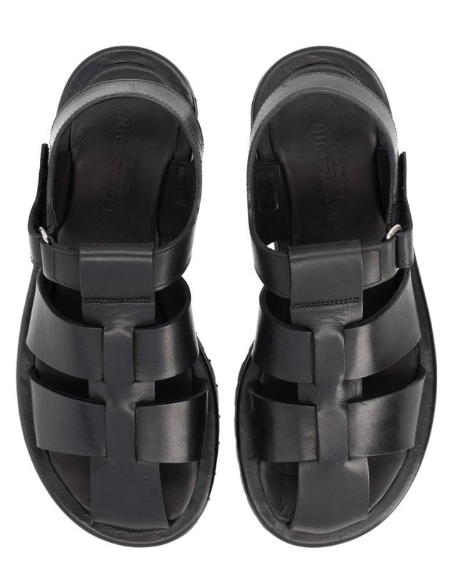 스튜디오 니콜슨 [해외직구] 26 S/S 스튜디오 니콜슨 샌들 SANDOM SANDOMSNW-1734_BLACK B0042004248 착용컷