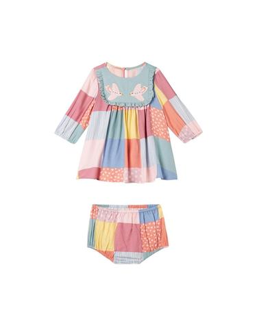 [해외직구] 25 F/W 스텔라 맥카트니 드레스 셋 WITH 쇼츠 (KIDS 상품) TX1130B_Z3078999MC B0041776279