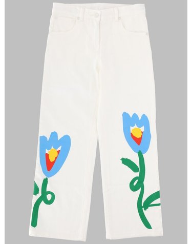 [해외직구] 26 S/S 스텔라 맥카트니 판탈로니 콘 STAMPA FIORE (KIDS 상품) TY6C20K_Z0156101 B0042050596
