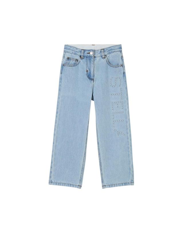 스텔라맥카트니 [해외직구] 26 S/S 스텔라 맥카트니 데님 팬츠 (KIDS 상품) TY6C70K_Z0746600 B0041935510 착용컷
