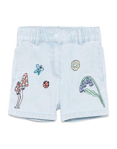 [해외직구] 스텔라 맥카트니 엠브로이드 데님 쇼츠 (KIDS 상품) TW6009Z0522600 B0301518450